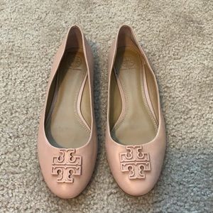Tory Burch nude flats